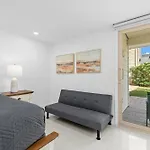 Ground Level Pet-Friendly Condo Seconds From Beach