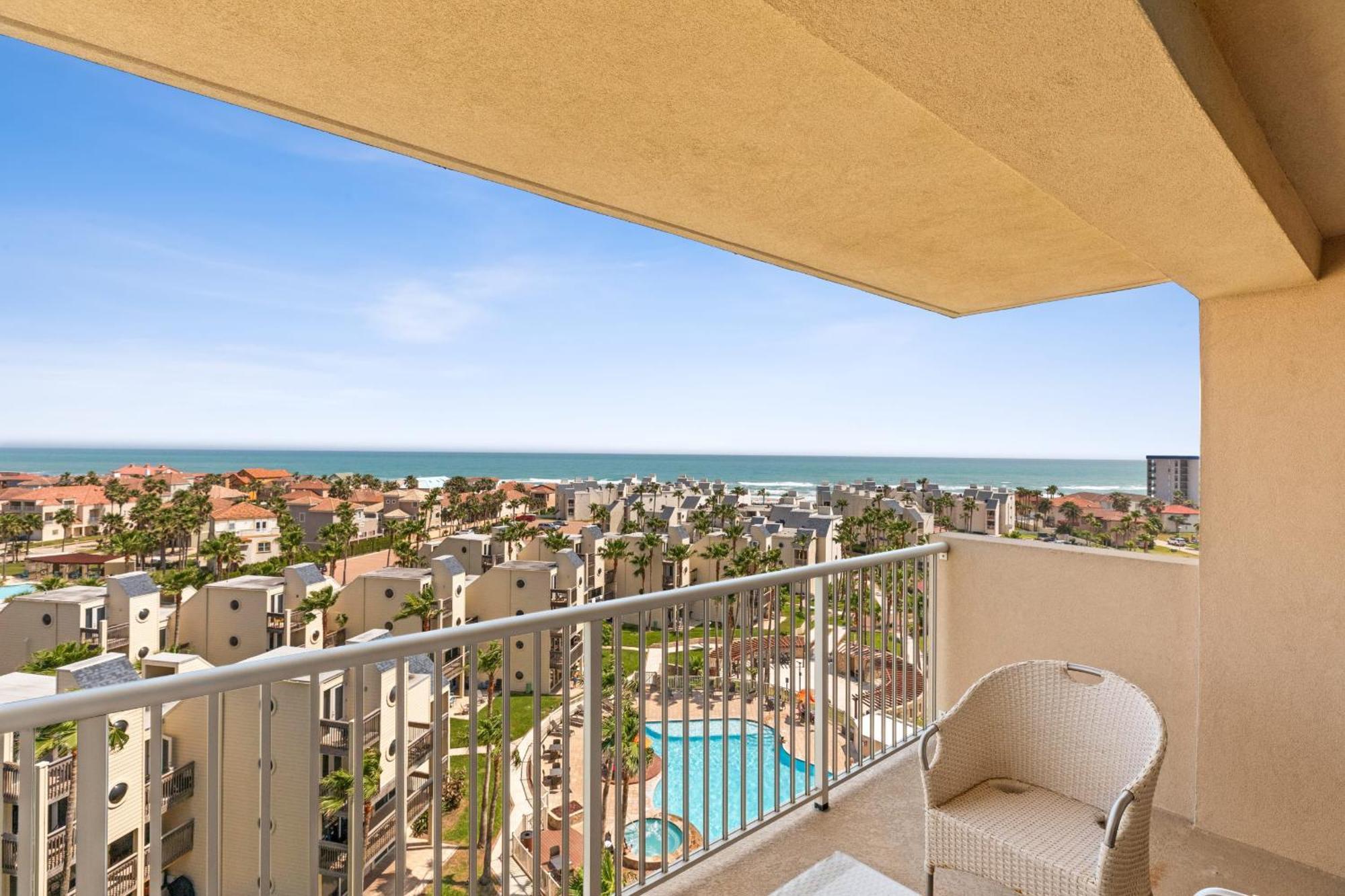 Modern With Ocean View Private Balcony Apartment South Padre Island