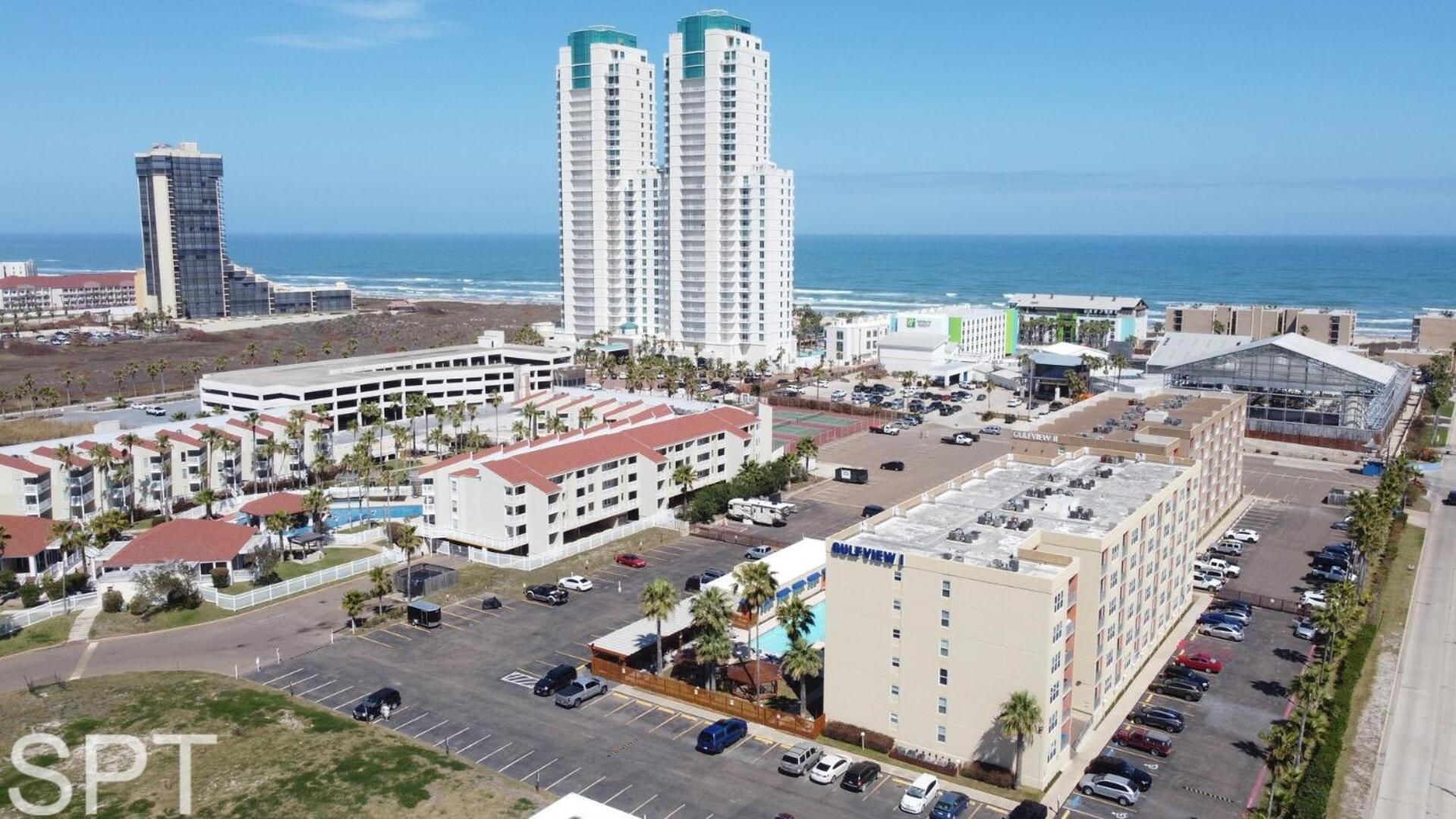 Access With Pool, Hot Tub Area & Bbq - Gulfview I - Unit 213 South Padre Island