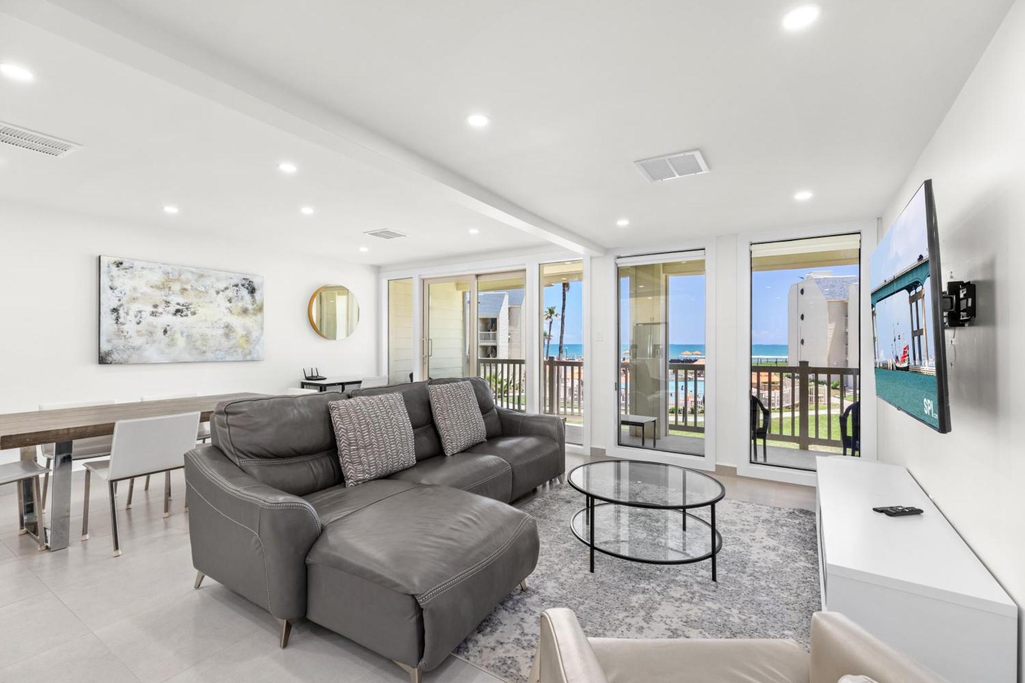New Stunning Ocean-view Beachfront Resort, Heated Pool! * South Padre Island