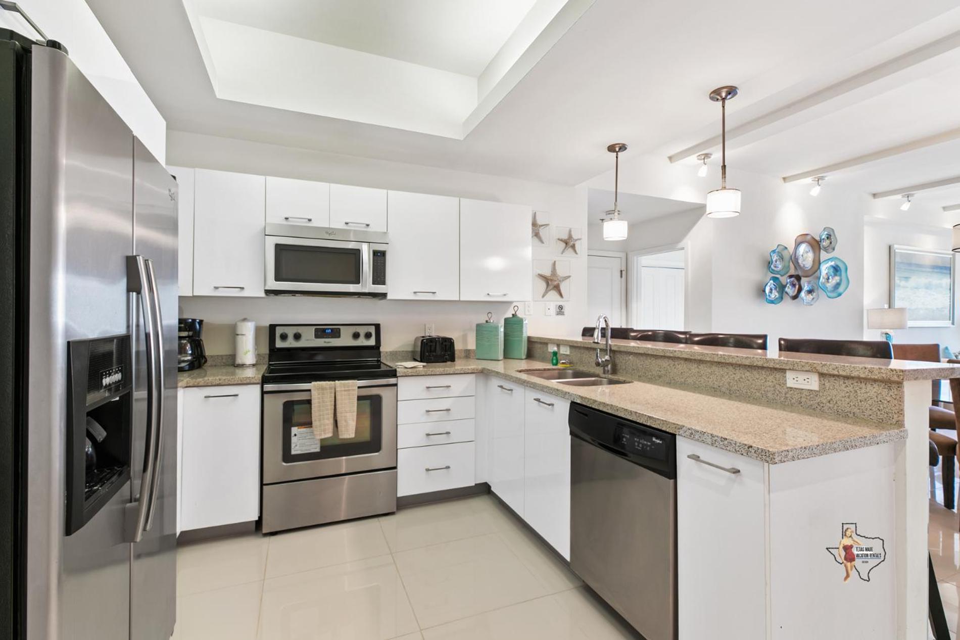 Bahia Mar-solare Tower, Beachfront With Two Pools Apartment South Padre Island