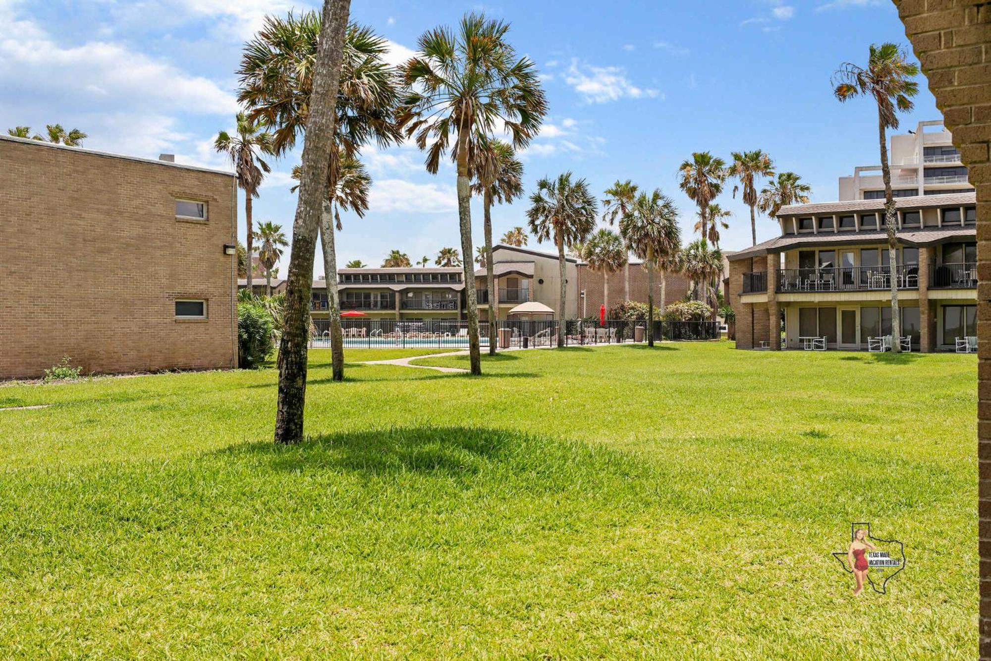 Private Garden Patio Near Pool Beachfront South Padre Island